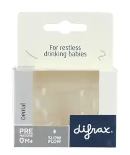 De Online Drogist Difrax flessenspeen dental small 2st aanbieding