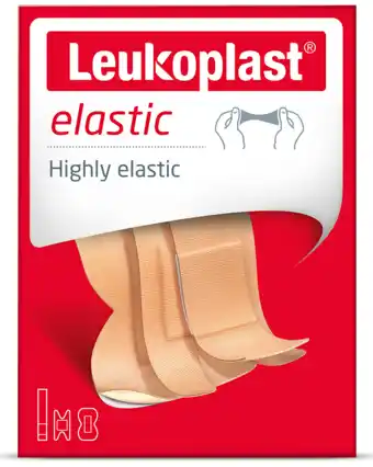 De Online Drogist Leukoplast elastic assortiment wondpleister 20st aanbieding