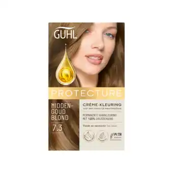 De Online Drogist Guhl protecture crème-kleuring 7.3 middengoudblond 150ml aanbieding