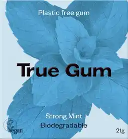 De Online Drogist True gum strong mint 21gr aanbieding