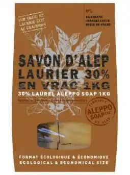 De Online Drogist Aleppo soap co savon d'alep zeep met 30% laurier 1kg aanbieding