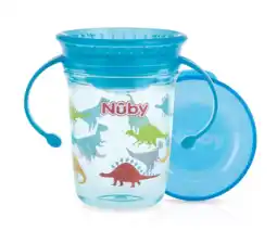De Online Drogist Nuby wonderbeker blauw 6m+ 240ml aanbieding