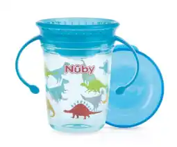 De Online Drogist Nuby wonderbeker blauw 6m+ 240ml aanbieding