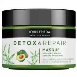 De Online Drogist John frieda detox & repair haarmasker 250ml aanbieding