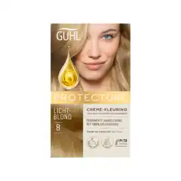 De Online Drogist Guhl protecture crème-kleuring 8 lichtblond 150ml aanbieding
