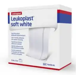 De Online Drogist Leukoplast soft white wondpleister 5m x 6cm 1st aanbieding