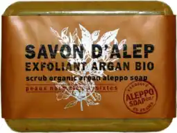 De Online Drogist Aleppo soap co savon d'alep exfoliant argan zeep 100gr aanbieding