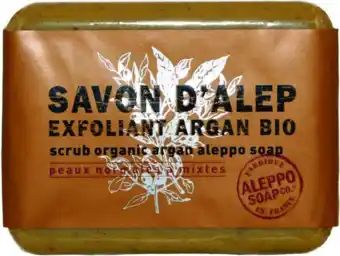 De Online Drogist Aleppo soap co savon d'alep exfoliant argan zeep 100gr aanbieding