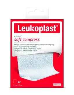 De Online Drogist Leukoplast cutisoft zachte kompres 12st aanbieding
