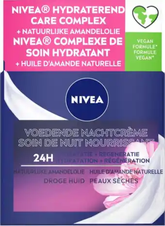 De Online Drogist Nivea voedende nachtcrème 50ml aanbieding