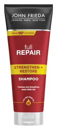 De Online Drogist John frieda full repair strengthen + restore shampoo 250ml aanbieding