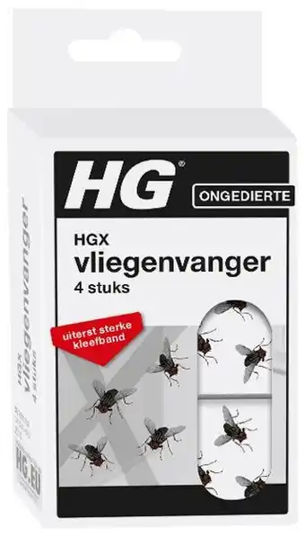De Online Drogist Hg x vliegenvanger 4st aanbieding