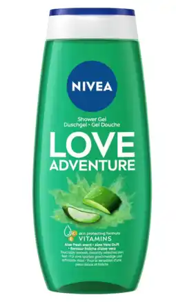 De Online Drogist Nivea love aloë showergel 250ml aanbieding