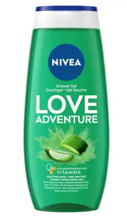 De Online Drogist Nivea love aloë showergel 250ml aanbieding