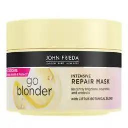 De Online Drogist John frieda sheer blond go blonder intensive repair mask 250ml aanbieding