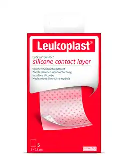 De Online Drogist Leukoplast cuticell contact wondcontactlaag siliconen 5st aanbieding