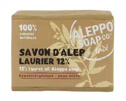 De Online Drogist Aleppo soap co savon d'alep zeep met 12% laurier 200gr aanbieding