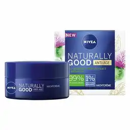 De Online Drogist Nivea naturally good anti-age nachtcrème 50ml aanbieding