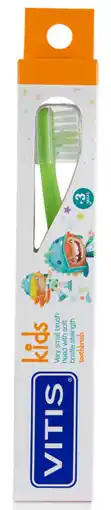 De Online Drogist Vitis kids tandenborstel 3+ 1st aanbieding