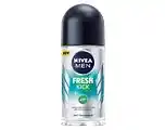 De Online Drogist Nivea men fresh kick anti-transpirant roll-on 50ml aanbieding