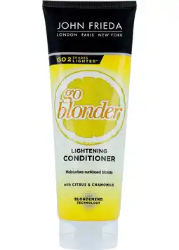 De Online Drogist John frieda sheer blonde go blonder lightening conditioner 250ml aanbieding