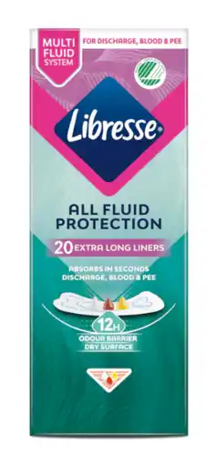 De Online Drogist Libresse extra protection normal inlegkruisjes 20st aanbieding