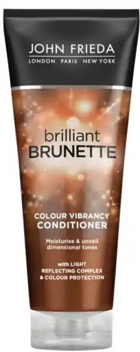 De Online Drogist John frieda brilliant brunette colour vibrancy conditioner 250ml aanbieding