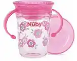 De Online Drogist Nuby wonderbeker roze 6m+ 240ml aanbieding