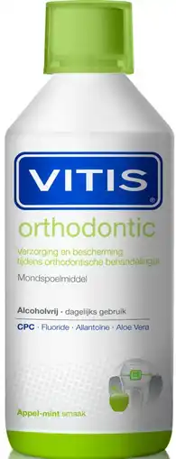 De Online Drogist Vitis orthodontic mondspoeling 500ml aanbieding