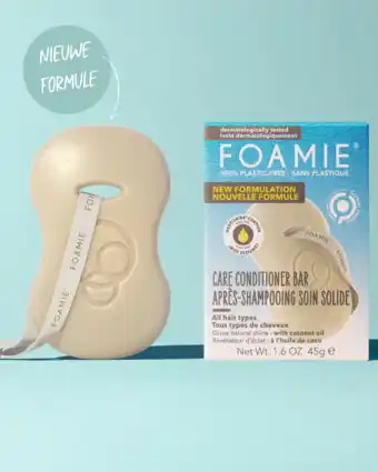 De Online Drogist Foamie coconut conditioner bar 80gr aanbieding