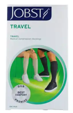 De Online Drogist Jobst travel socks zwart 45-46 1pr aanbieding