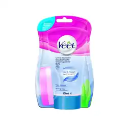 De Online Drogist Veet ontharingscreme douche gevoelige huid 150ml aanbieding