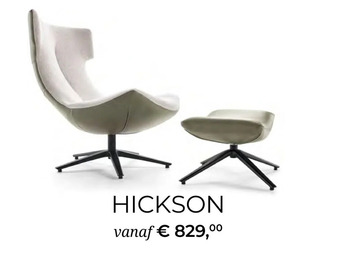 Baenks Hickson aanbieding