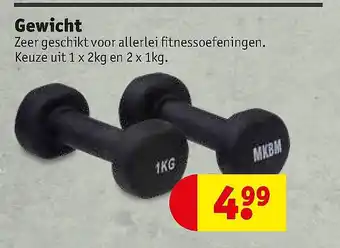 Kruidvat Gewicht aanbieding