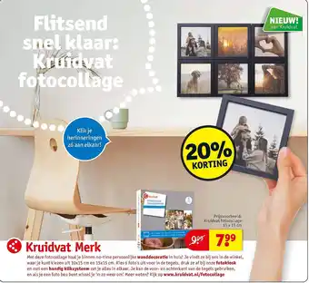 Kruidvat Kruidvat fotocollage 15x15 cm aanbieding