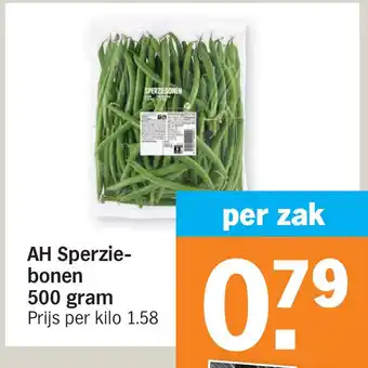 Albert Heijn AH Sperzie- bonen aanbieding