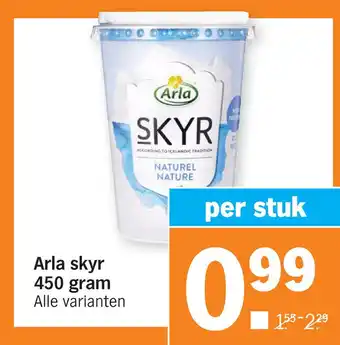 Albert Heijn Arla skyr aanbieding