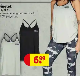 Kruidvat Singlet aanbieding