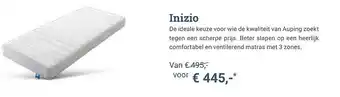 Auping Inizio IZI aanbieding