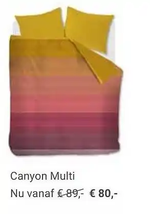 Auping Canyon Multi aanbieding