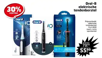 Trekpleister Oral-B elektrische tandenborstel aanbieding