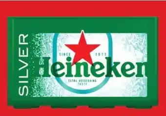 Dekamarkt HEINEKEN SILVER Krat 24 x 30 cl. aanbieding