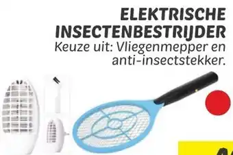 Dekamarkt ELEKTRISCHE INSECTENBESTRIJDER Keuze uit: Vliegenmepper en anti-insectstekker. aanbieding