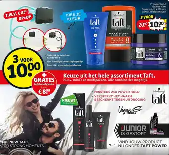 Kruidvat Keuze uit het hele assortiment Taft aanbieding