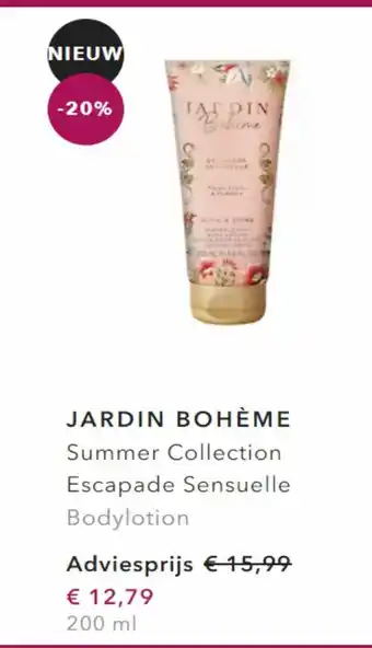 Douglas JARDIN BOHÈME Summer Collection Escapade Sensuelle Bodylotion 200 ml aanbieding