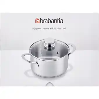 Albert Heijn Brabantia enjoyment kookpan 16cm aanbieding