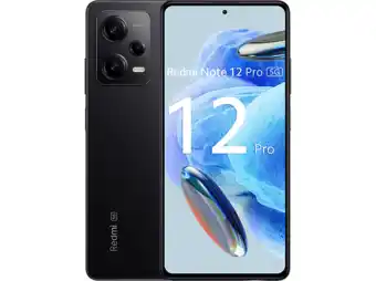 MediaMarkt Xiaomi redmi note 12 pro 5g - 128 gb zwart aanbieding