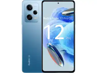 MediaMarkt Xiaomi redmi note 12 pro 5g - 128 gb blauw aanbieding