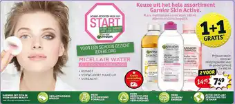 Kruidvat Keuze uit het hele assortiment Garnier Skin Active 2x400 ml aanbieding