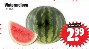 Dirk Watermeloen aanbieding